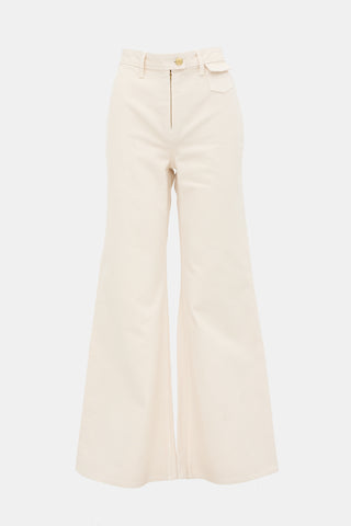Ulla Johnson Odelia Flared Leg Jeans