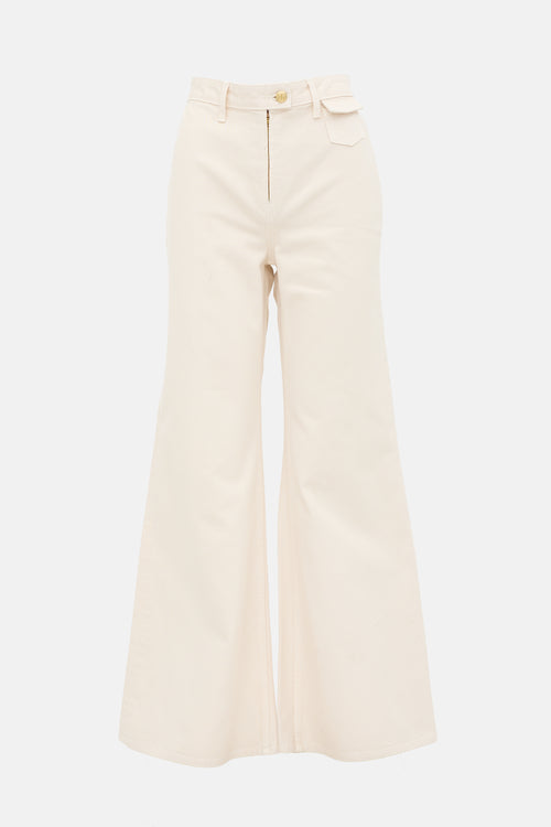Ulla Johnson Odelia Flared Leg Jeans