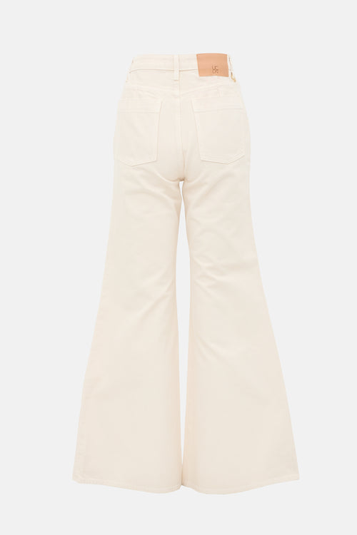 Ulla Johnson Odelia Flared Leg Jeans