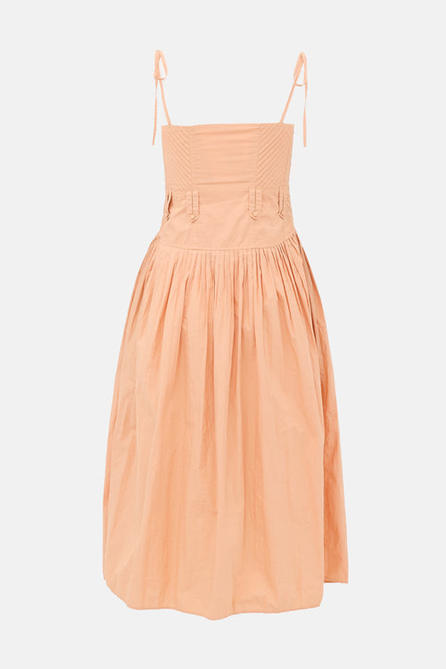 Ulla Johnson Pleated Cosette Dress
