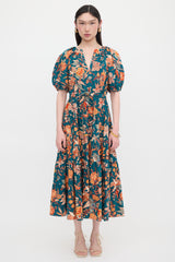 Ulla Johnson Printed Olina Maxi Dress