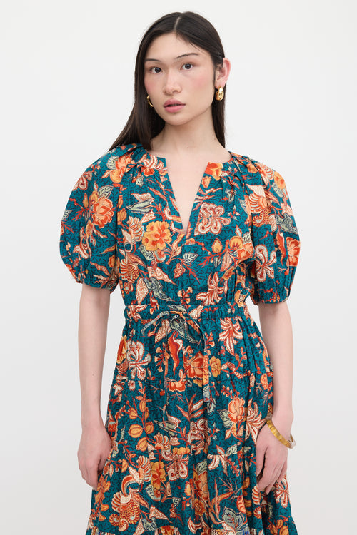 Ulla Johnson Printed Olina Maxi Dress
