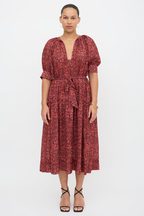Ulla Johnson Printed Selena Maxi Dress