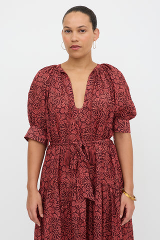 Ulla Johnson Printed Selena Maxi Dress