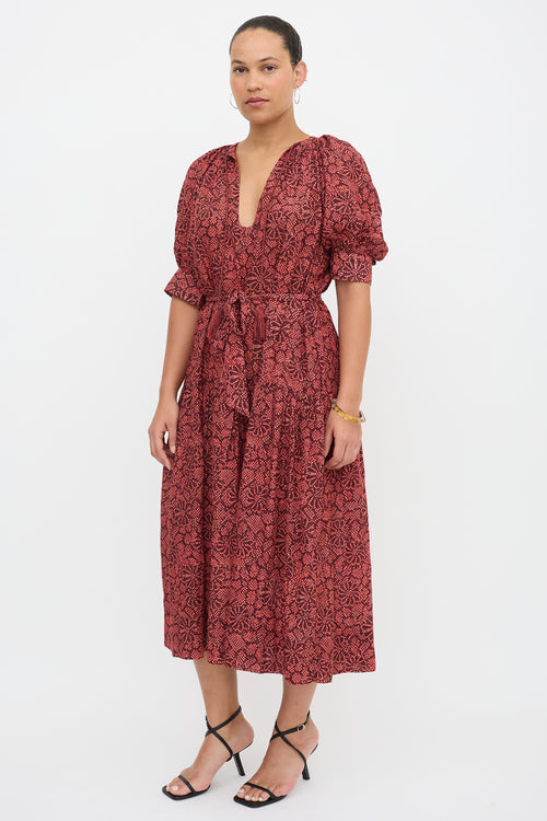 Ulla Johnson Printed Selena Maxi Dress