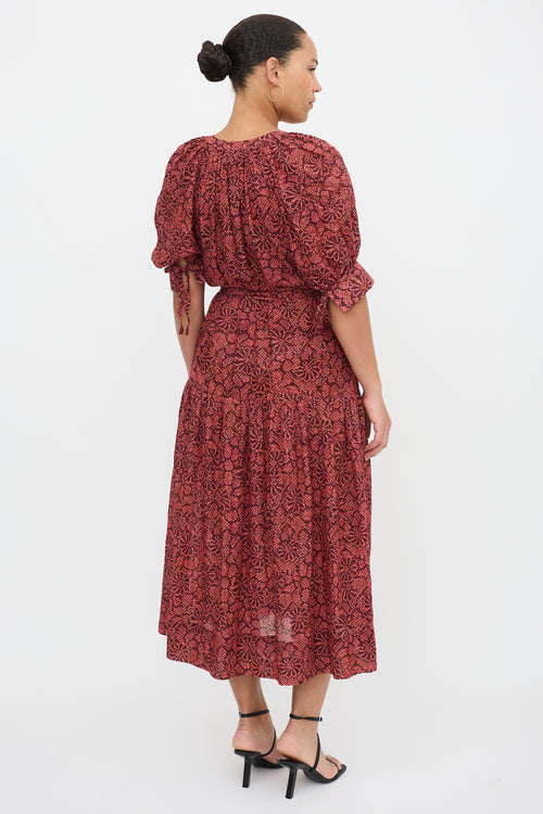 Ulla Johnson Printed Selena Maxi Dress