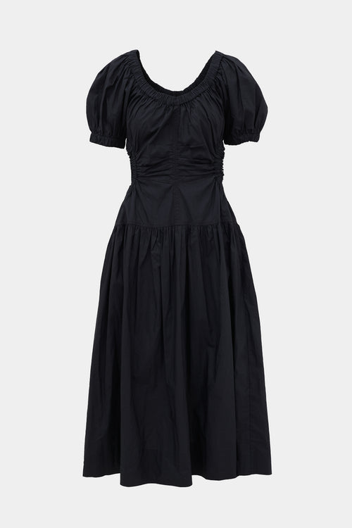 Ulla Johnson Ruched Cutout Golda Dress