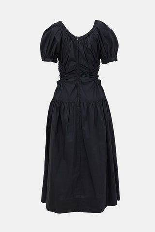 Ulla Johnson Ruched Cutout Golda Dress