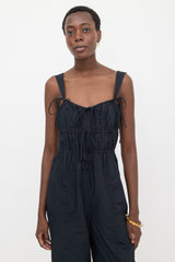Ulla Johnson Ruched Tie Jumpsuit