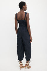 Ulla Johnson Ruched Tie Jumpsuit