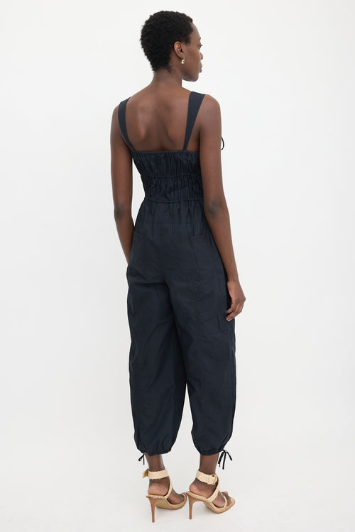 Ulla Johnson Ruched Tie Jumpsuit