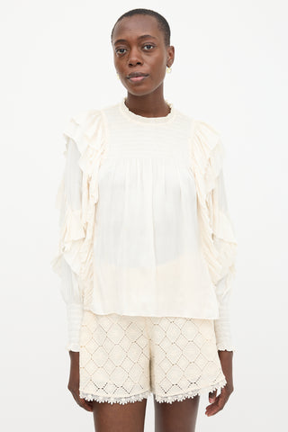 Ulla Johnson Satin Jessamine Blouse