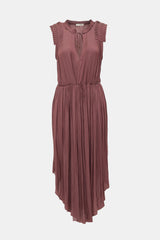 Ulla Johnson Satin Pleated Dress