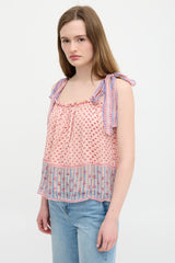 Ulla Johnson Silk Floral Constance Blouse