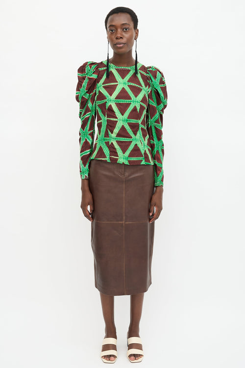 Ulla Johnson Stitched Leyla Blouse