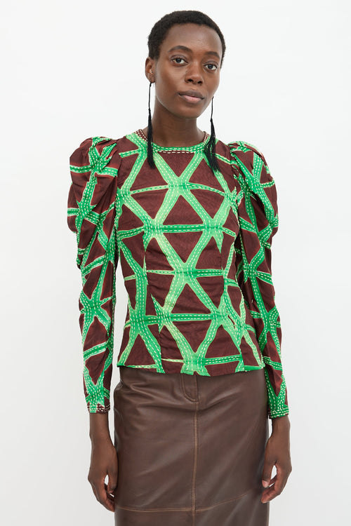 Ulla Johnson Stitched Leyla Blouse