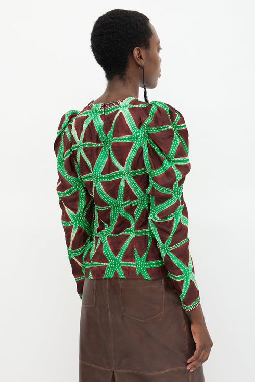 Ulla Johnson Stitched Leyla Blouse