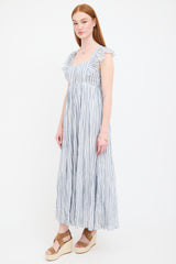 Ulla Johnson Striped Long Dress