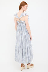 Ulla Johnson Striped Long Dress