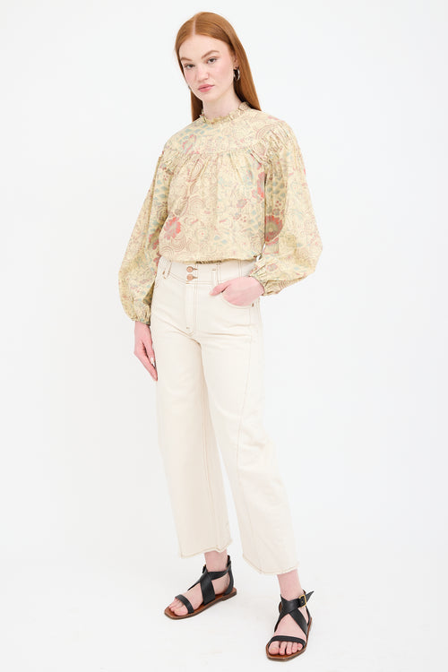 Ulla Johnson Thea Barrel Leg Jeans