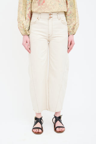 Ulla Johnson Thea Barrel Leg Jeans