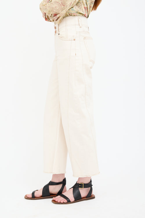 Ulla Johnson Thea Barrel Leg Jeans