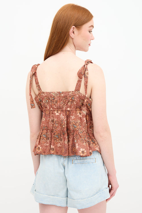 Ulla Johnson Spring 2022 Syma Floral Camisole