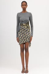 Altuzarra Wool & Silk Draped Hybrid Dress