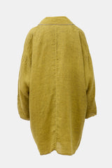 Umit Unal Linen Feather Coat