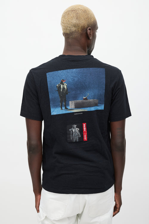 Undercover Black & Multicolour Throne Of Blood T-Shirt