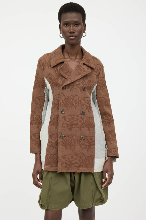 Undercover AW03 Textured Panel Blazer