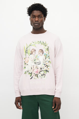 Undercover Pink & Multicolour Suspirium Sweatshirt