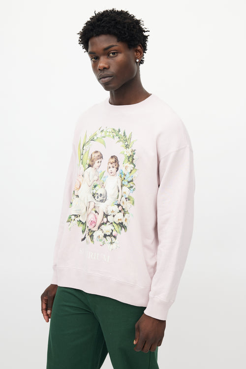 Undercover Pink & Multicolour Suspirium Sweatshirt
