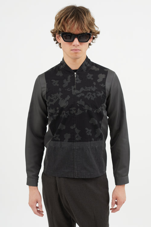 Undercover Spring 2001 Chaotic Discord Black & Grey Camo Jacket