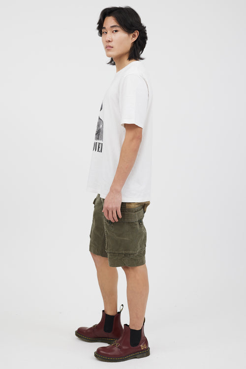 Undercover White Angel & Devil Logo T-shirt