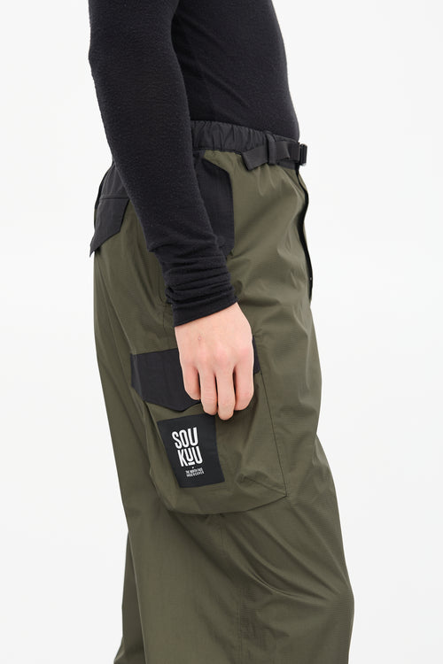 Undercover X North Face Green Hike Pant