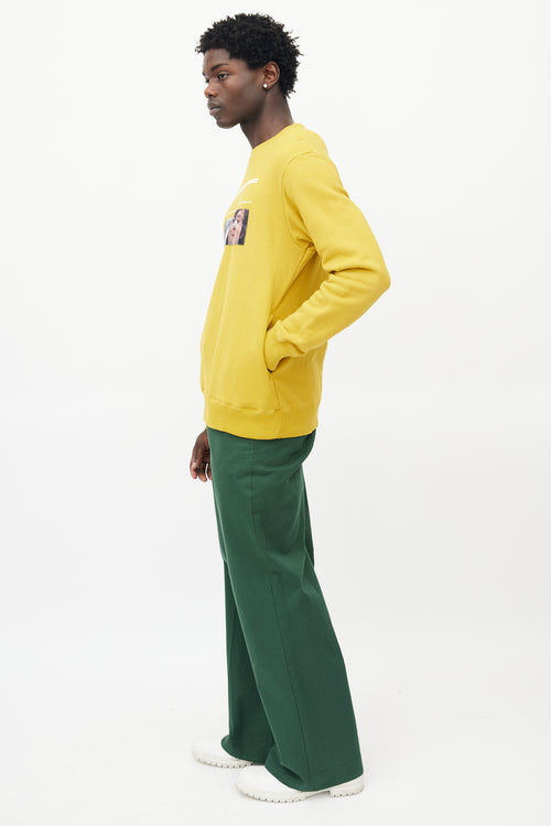Undercover Yellow & Multicolour A Clockwork Orange Sweatshirt