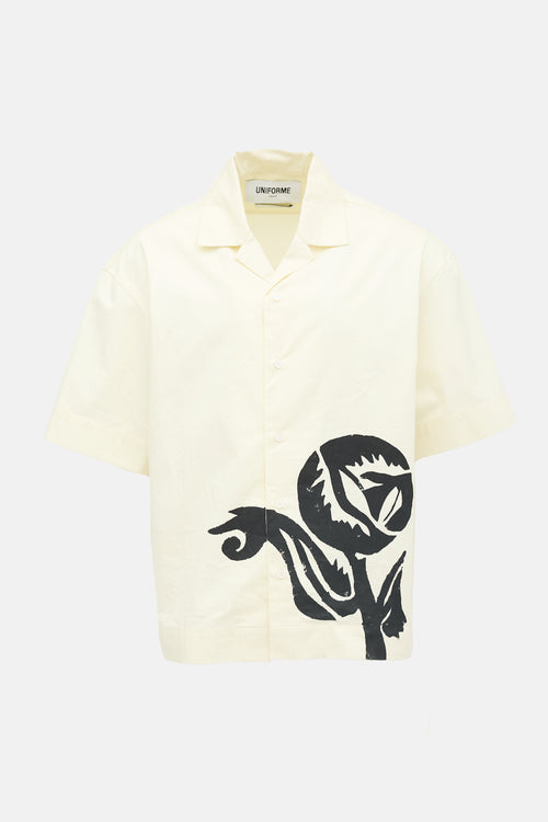 Uniforme Flower Print Shirt