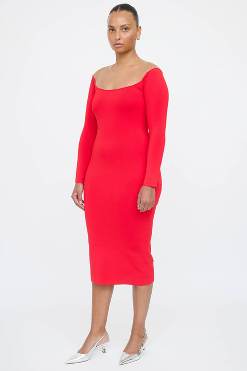 Alexander Wang Mesh Panel Dress