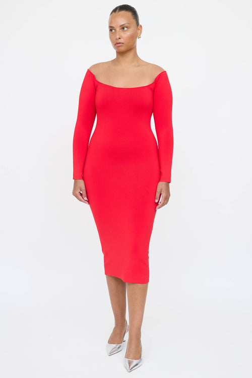 Alexander Wang Mesh Panel Dress