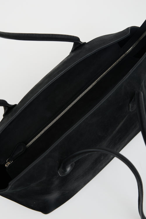 Suede Terrasse Shoulder Bag