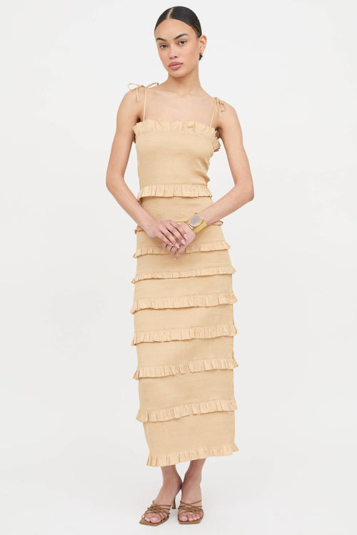 V. Chapman Lily Smocked Dress