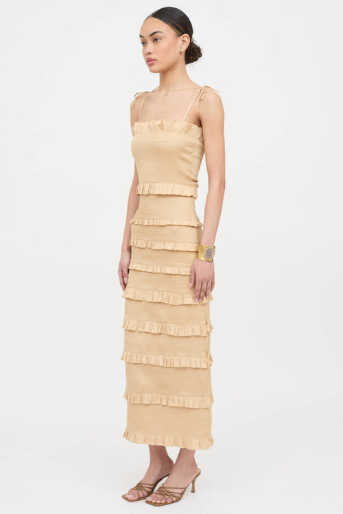 V. Chapman Lily Smocked Dress