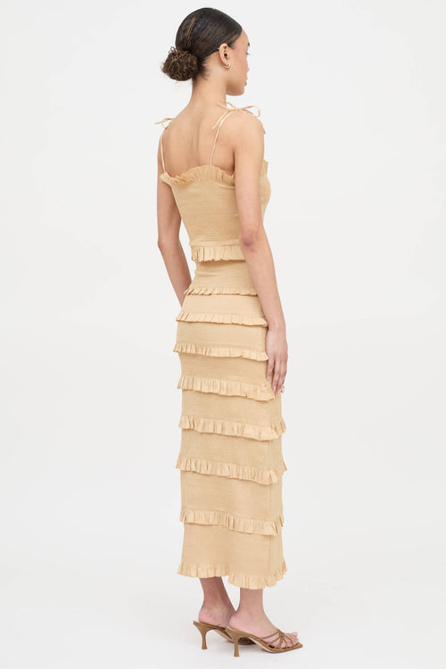 V. Chapman Lily Smocked Dress