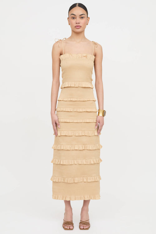 V. Chapman Lily Smocked Dress