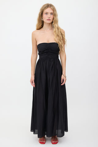 Matteau Ruched Strapless Dress