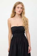 Matteau Ruched Strapless Dress