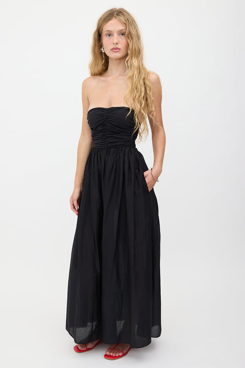 Matteau Ruched Strapless Dress