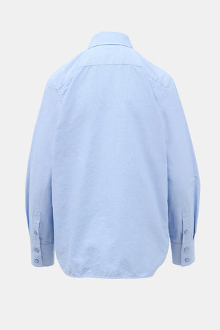 Valentino Chambray Embellished Shirt