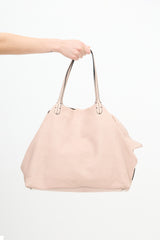 Valentino Leather Bow Tote Bag